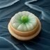 涩系编辑组资深研究员林望舒头像，侧光打亮，学者气质